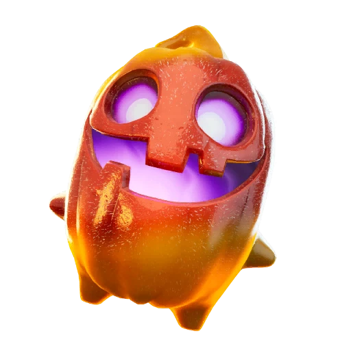 Orange pumpkin-shaped Sprite