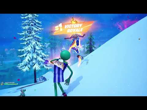 Victory Royale screen from Luborek&rsquo;s match with a subscriber